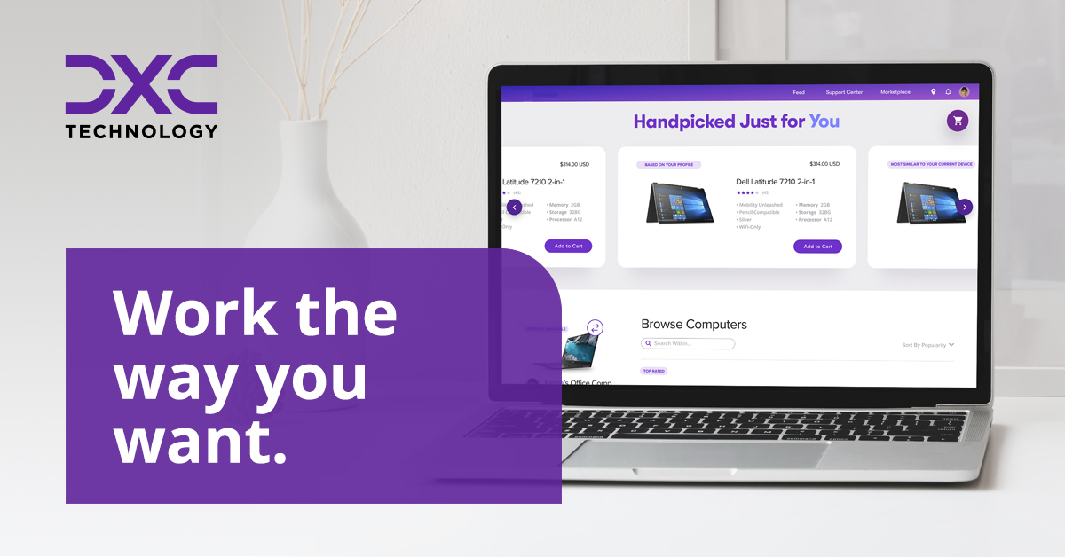 Imagine a workplace that outsmarts disruption. See how automation and machine learning power intelligent workplace experiences with greater insights and efficiency: dxc.to/3v5RtS1