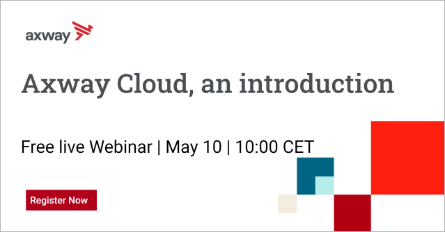 Hnystr's tweet photo. Free live webinar - Axway #Cloud, an introduction - May 10 - 10:00 CET. Join our cloud specialists Rogier van Boxtel and Jo Van Audenhove for an in-depth explanation of @Axway Cloud and how to utilize it in your organization. #SaaS https://t.co/KiuFBxI7Rv https://t.co/DEHwYJBkvE