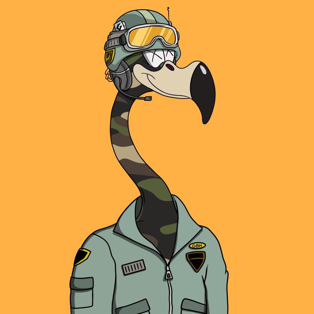 ghettobyrdhouse's tweet photo. Camo Byrd #nftlover #nftcollector #fashionnft https://t.co/PzlthMLH0a