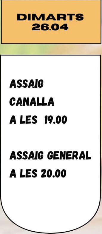 collamicaco's tweet photo. Avui dimarts tenim #ensatx! Treu la camisa i la faixa de l’armari!
Us esperem a l’Antic Mercat Maignon per tornar a tocar el cel amb la mà!
#castellers #castells #collamicaco #Badalona https://t.co/GLllYlTOV2