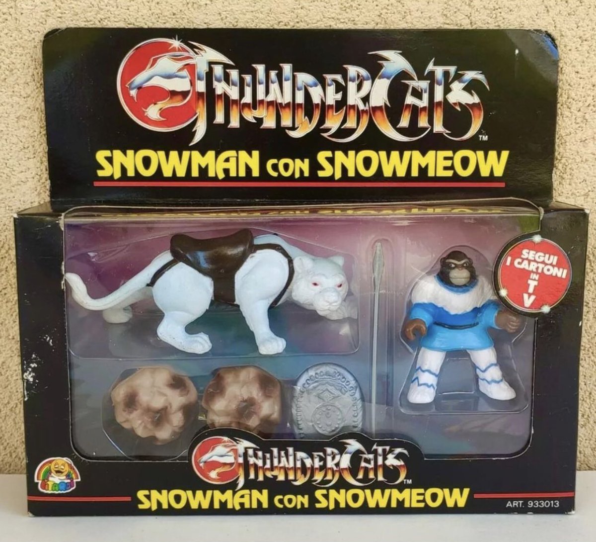 ThunderCatsOrg's tweet photo. Did you own this? Italian release of Snowman and Snowmeow.
#thundercats #snowman #snowmeow #toy #vintagetoys #thundercatsorg
📸 abriltoy, IG https://t.co/Eo8qNOJB2q