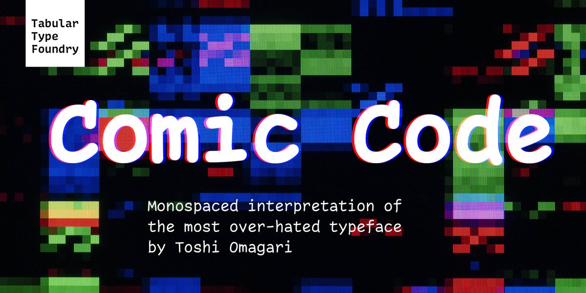 ilovetypography's tweet photo. Your fav coding fonts?

Here are some of ours:

https://t.co/2LtprkfhBd

https://t.co/4P3WKkW7Iw https://t.co/4LhrmYimbW