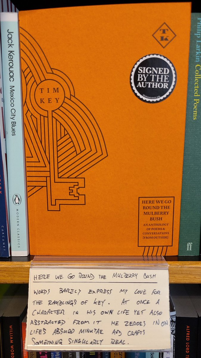 The scribe was clearly feeling inspired and pretentious upon writing this recommend card for <a href="/timkeyperson/">Tim Key</a> but quite the wholehearted recommend it is.