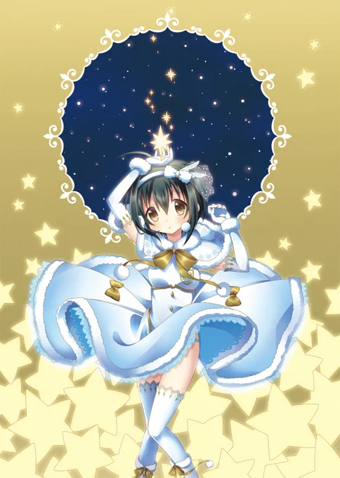 古に出した小日向ちゃんイラスト本の中身、そういえば公開してなかったなあと今さら気付いたので供養 