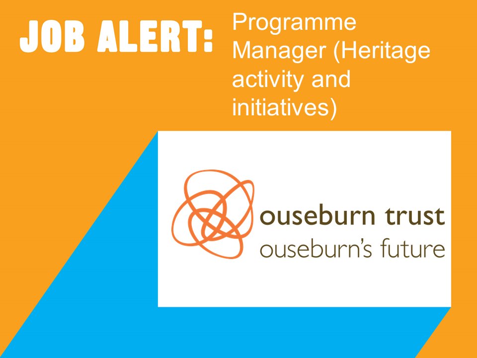 VONNEJobs's tweet photo. Programme Manager (Heritage activity and initiatives), @iloveouseburn , £28-30K

https://t.co/3bGf7LoMy8

#CharityJobs #NorthEastJobs #NewcastleJobHour https://t.co/FTMt5ecrDU