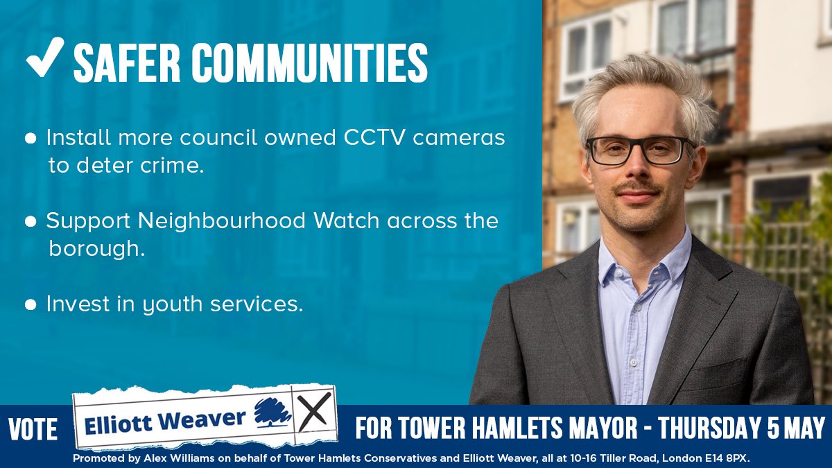 Too little has been done to tackle crime and antisocial behaviour in our borough. I have a plan to work alongside communities to get crime down #getTHmoving