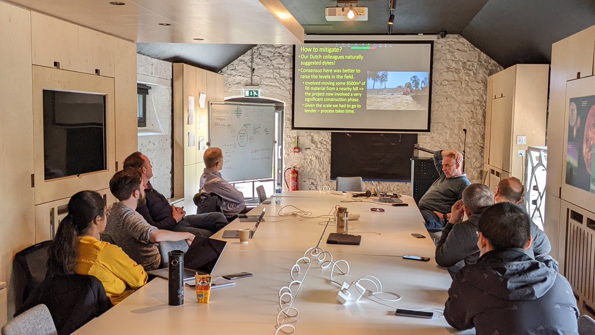 STELLAR_H2020's tweet photo. Bulgarian team members from IANAO and TUS are back to Ireland for a visit to the historic site in Birr where the I-LOFAR station is located. Spring is in full swing and the DIAS team are sharing valuable knowledge on building an international station. https://t.co/l2uhN8POdW