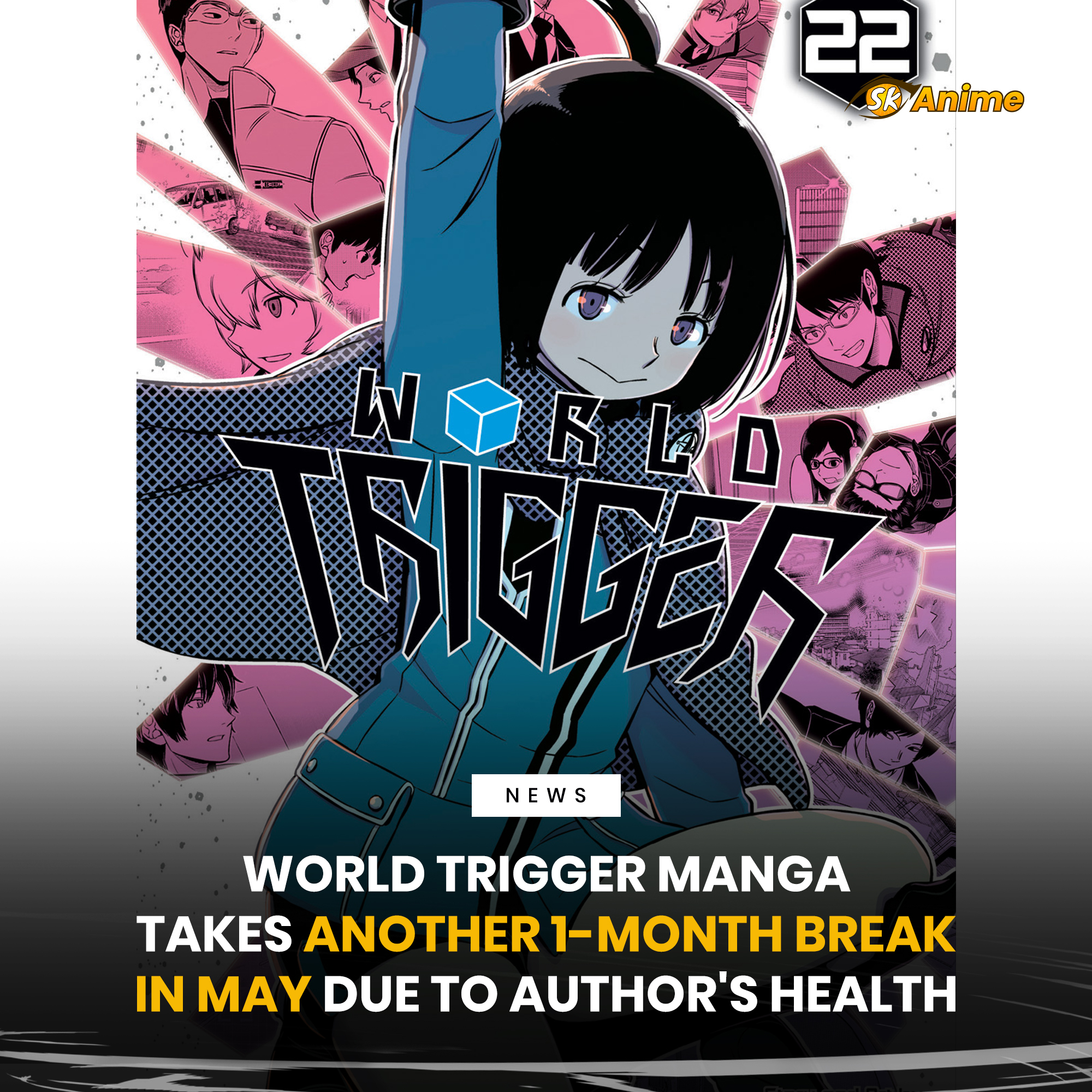World Trigger tạm ngừng hoạt động do các vấn đề về sức khỏe của chính tác  giả - Kodoani - Kênh thông tin anime - manga - game văn hóa Nhật Bản