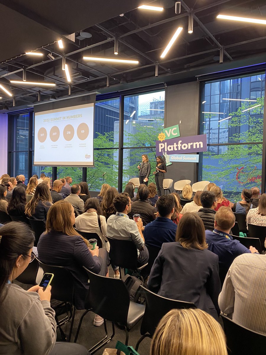 a_adp's tweet photo. Excited to be in NYC at @VCPlatform Global Summit! @susannahshipton @keji_osf kicking things off! 💪 ping me or @rysavage from @InventureVC if you are up for a chat 😄 https://t.co/SMXKAHOF1B