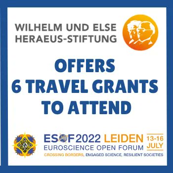 📢Deadline &amp; criteria extended
📌Want to attend Europe's largest multidisciplinary congress <a href="/ESOF_eu/">ESOF</a>  2022 #Leiden🇳🇱❓
📌We have 6⃣ travel grants 🚅🌍 for young #researchers #PhD &amp; #Postdocs in  #physics based in #Germany. 
📌Deadline: May 15, 2022
More⤵️euroscience.org/news/travel-gr…
