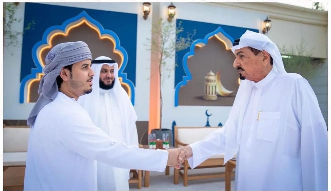 albyaan_'s tweet image. 🔴القارئ #هزاع_البلوشي يتلقى دعوه كريمة من قبل حاكم امارة عجمان الشيخ حميد النعيمي وولي عهده وأبناء الشيوخ