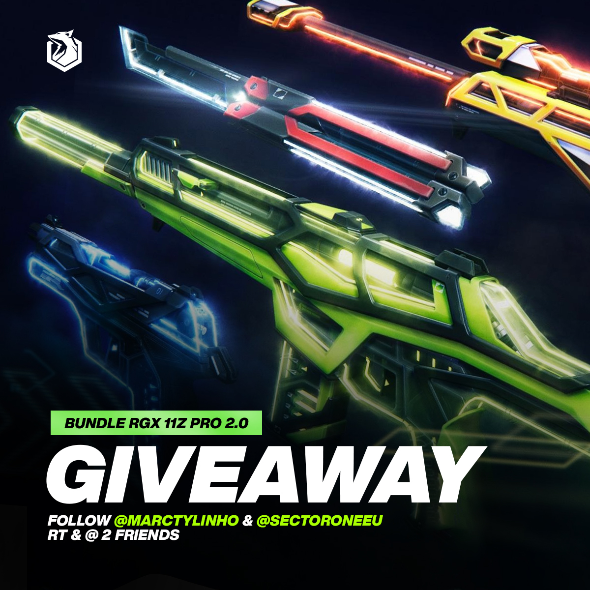 #Giveaway 🎁

Together with Sector One, we are giving away a RGX 11Z Pro 2.0 bundle ✌️

How to enter?

• Follow <a href="/marctylinho/">MARCTYLINHO</a> 
 &amp; <a href="/SectorOneEU/">Sector One</a>

• Retweet this 
• Tag 2 friends

Draw on the 09/05, GL everyone! 🍀