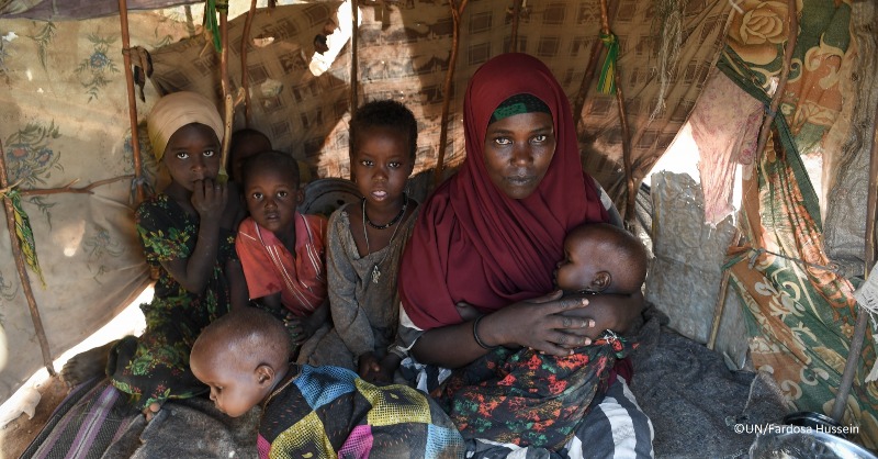 UNOCHA's tweet photo. “Of all the droughts I have experienced in my 70 years, I have not seen anything as severe as this,” 

Ahmad, from Somalia, is one of millions of people affected by the drought in the #HornofAfrica.

Read their stories: