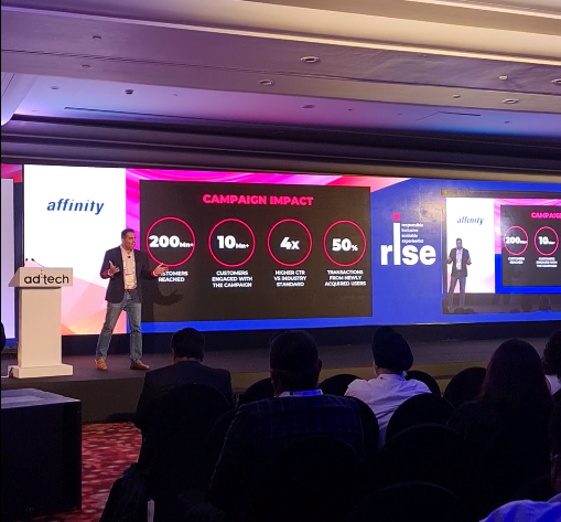 Affinity Media (@affinitymediagr) on Twitter photo Day 1 at <a href="/adtechIndia/">ad:tech New Delhi</a>! Shilpa Sadana & Rishi Sharma gave an insightful presentation on how mCanvas & VEVE are delivering impactful ads for brands the R.I.S.E way! (Responsible, Inclusive, Scalable, Experiential)
If you're at #AdTech2022, come and meet our team at booths 10 & 10A! Day 1 at <a href="/adtechIndia/">ad:tech New Delhi</a>! Shilpa Sadana & Rishi Sharma gave an insightful presentation on how mCanvas & VEVE are delivering impactful ads for brands the R.I.S.E way! (Responsible, Inclusive, Scalable, Experiential)
If you're at #AdTech2022, come and meet our team at booths 10 & 10A!