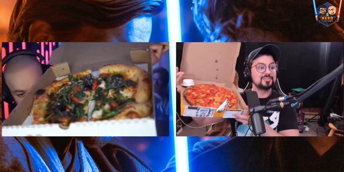 UKMetsNYC15's tweet image. Gotta love #Nerdtheory last night. When the boys were comparing pizza 🍕 on a live stream. Pepperoni for the W