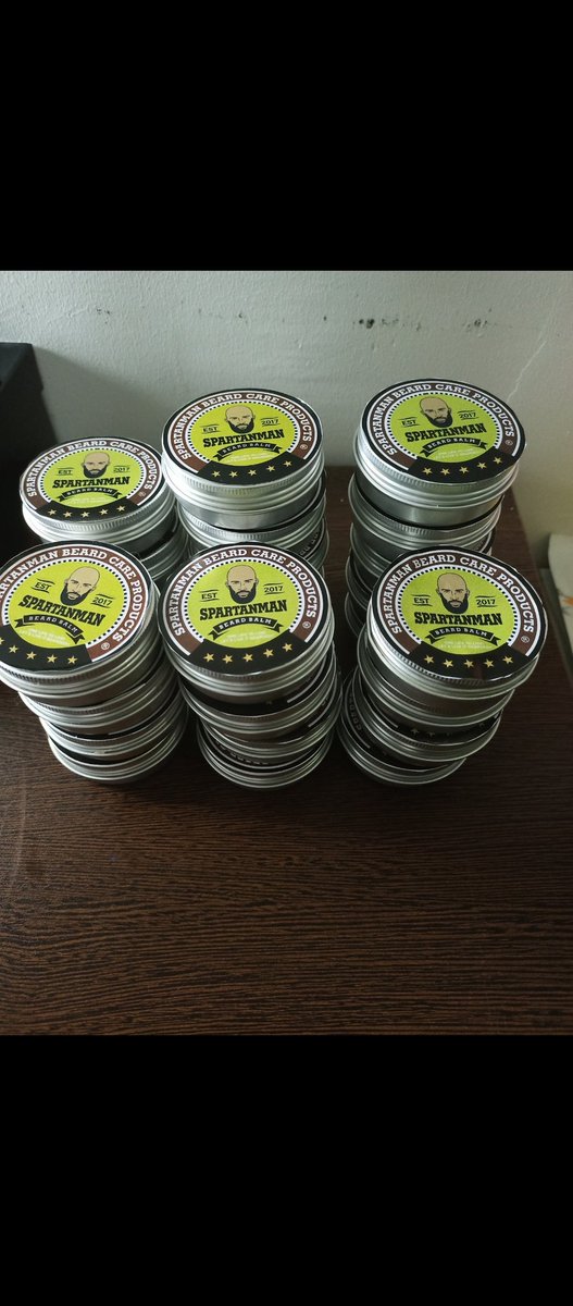 SpartanmanC's tweet photo. We r back, place ur orders for ur premium Beard care products..... https://t.co/v606H9NbvJ