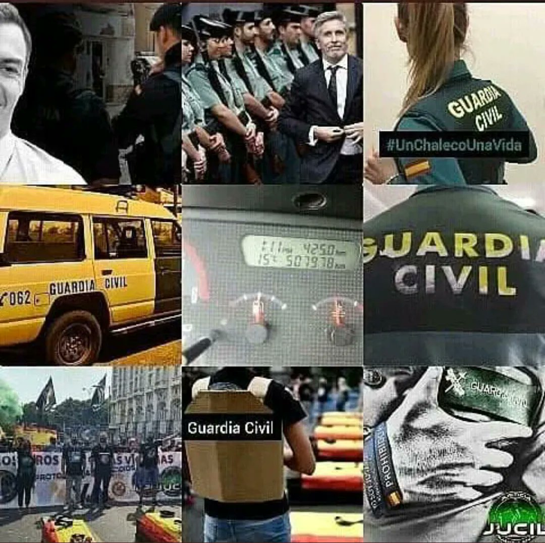JucilInforma's tweet photo. Día 249
Si quieres que la @guardiacivil deje de ser la policía con menos recursos policiales, con menos derechos y sea equiparada al resto de policías autonómicas, por favor comparte. Por una policía acorde al Siglo XXI 
#EquiparacionYa #MasMedios https://t.co/rdyNlfzvqV