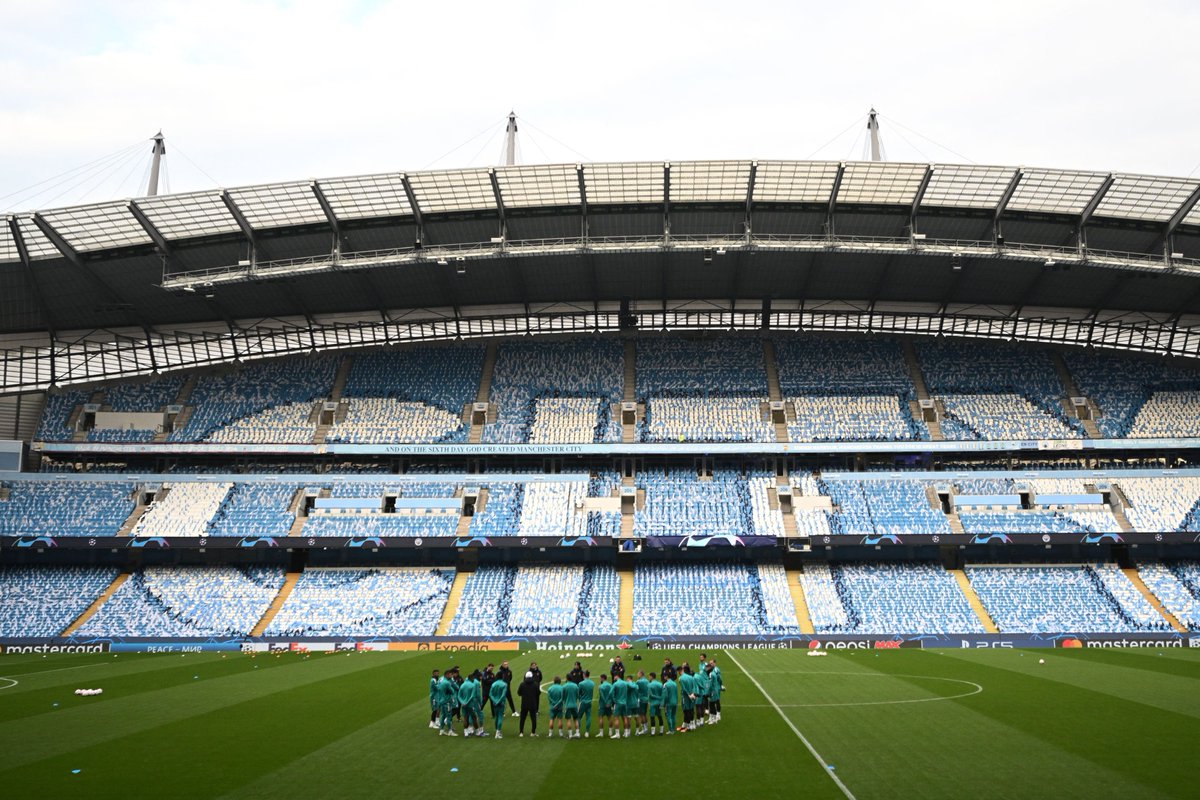 ChampionsLeague's tweet photo. 🔵 Man. City are unbeaten in their last 18 #UCL home games 🏟️

Will they make it 19? https://t.co/e94xVA350A