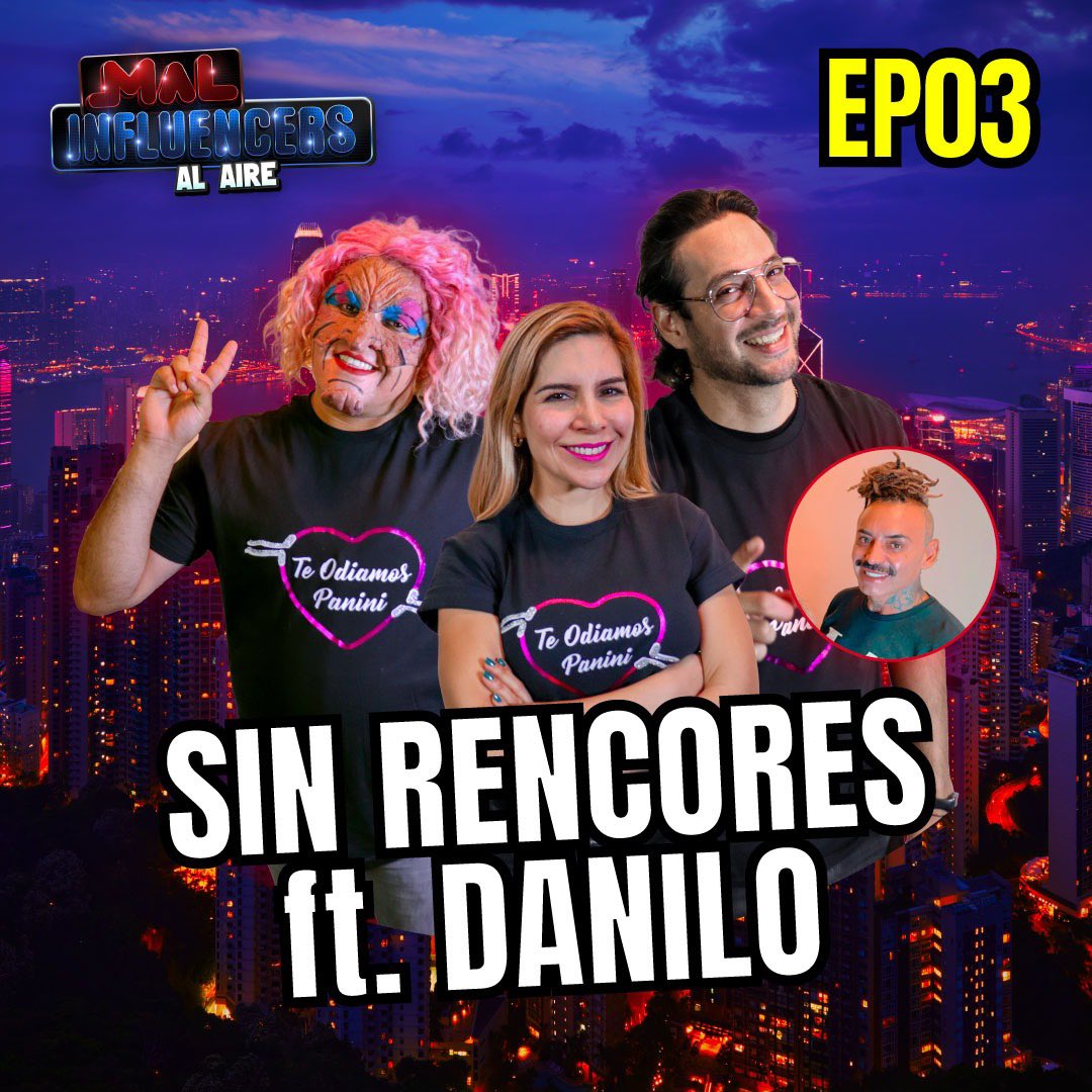 Ya está el nuevo episodio de Mal Influencers MX en YouTube y Spotify.
¡No se lo pierdan, aquí les dejamos los enlaces y suscríbanse al canal!
#Podcast #MalInfluencersMX Ernestina Del Mar Karla panini PanchoLocutor
YouTube: youtu.be/MKw-SWzmF2I
Spotify: open.spotify.com/episode/4bJTnY…