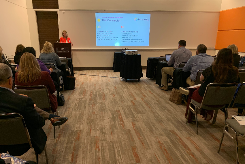 Personifycorp's tweet photo. We are on the road this week! Yesterday, @ErinG  presented at Association Day hosted by @DFWAE.  

On deck, Phil Dolan is presenting TODAY at the @CalSAE ELEVATE Annual Conference. https://t.co/DvM99UjPRa