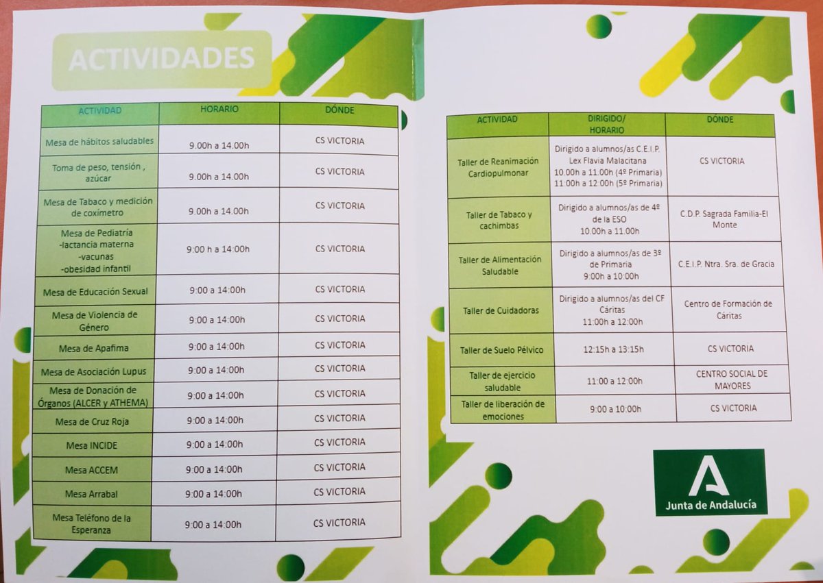 ApafimaOficial's tweet photo. El próximo viernes 29 de Abril, Apafima colaborará en esta jornada de Puertas Abiertas del Centro de Salud Victoria, con una mesa informativa de 9:00 H a 14:00 H. https://t.co/x0Tjqm8v3O