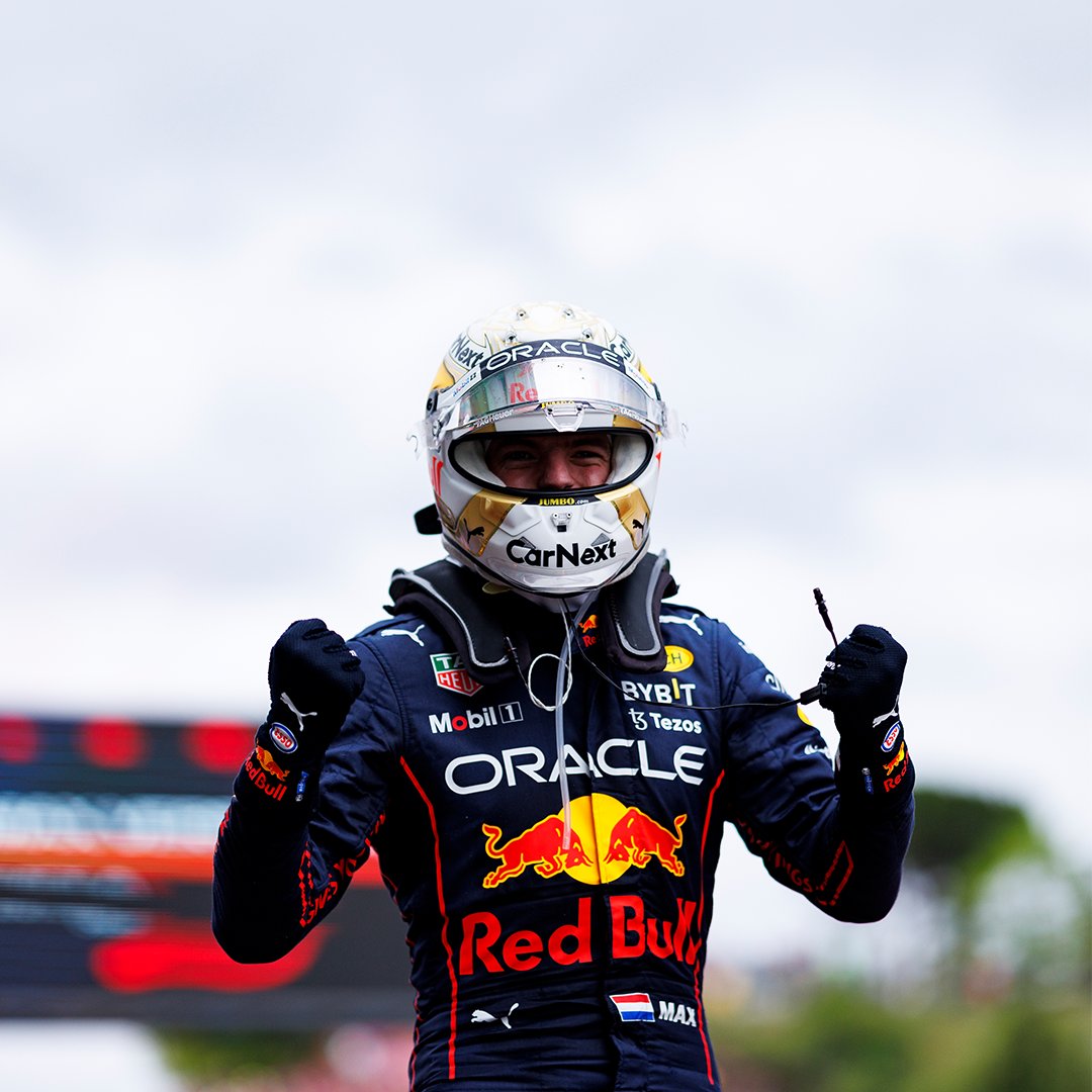 Max Verstappen zadowolony po wygraniu GP Emilii-Romanii