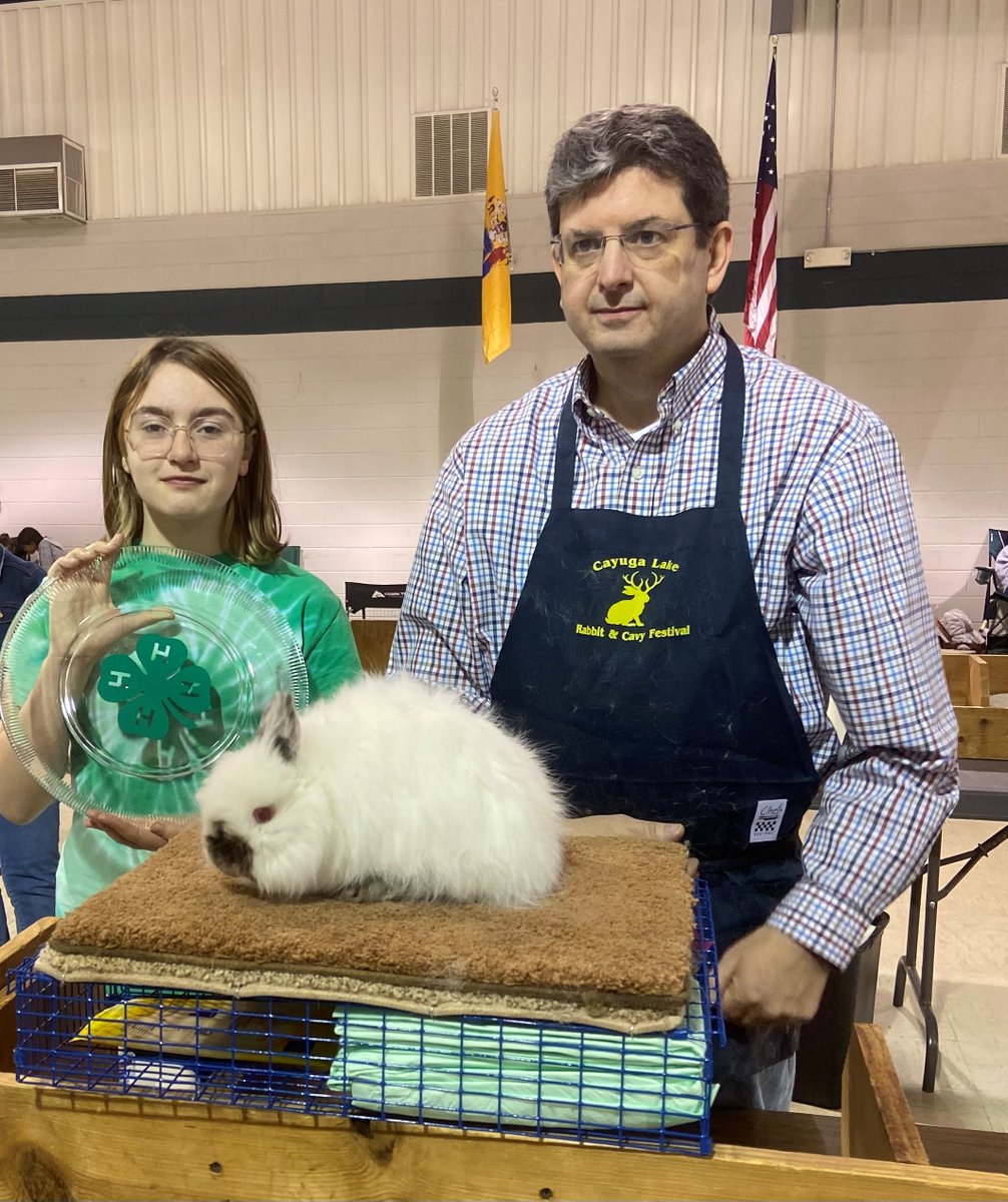 scnj4h's tweet photo. Sat April 23, Somerset Co 4-H hosted Small Animal Show!
Somerset Co Results:
Intermediate,1st: Erin Bates
Senior,1st: Linda Cuykendall
Rabbit Showmanship, 1st: Erin Bates
Best in Show,Cavy: Linda Cuykendall
Reserved Best In Show: Erin Bates
#SomersetCounty4H #SomersetNJ #4HisTOPS https://t.co/yJwn7oZZcM