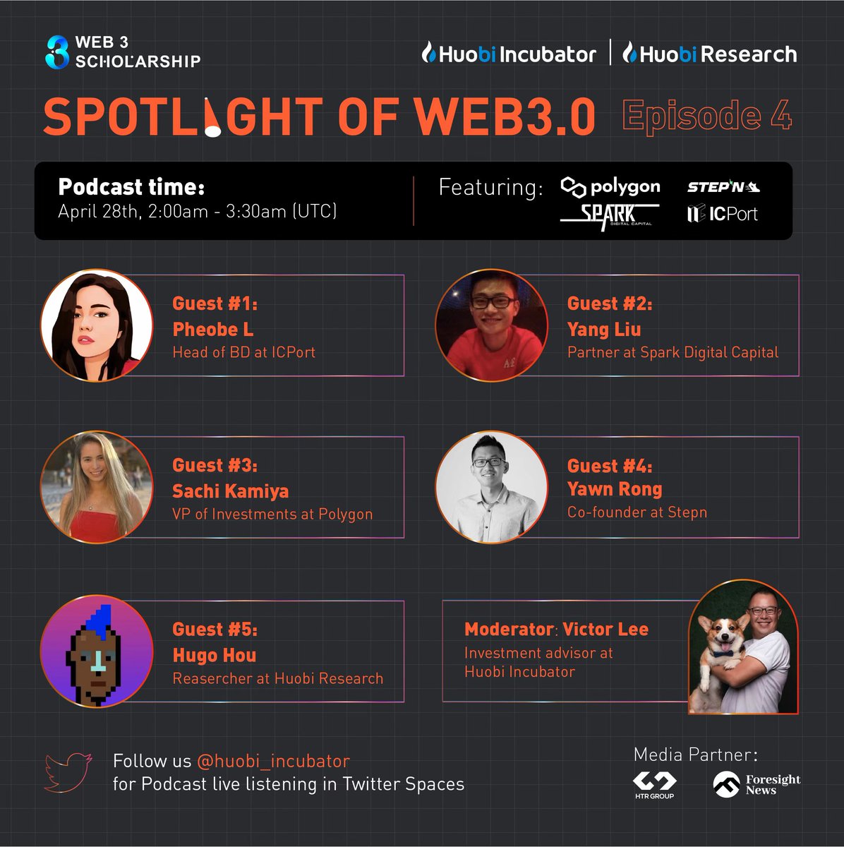 🤑ADDITIONAL $250 worth $Matic #Airdrop 

Join us Apr 28th 2am UTC with our amazing speakers on X to Earn:
@ICPORT_Labs 
<a href="/capital_spark/">SparkDigitalCapital</a> 
<a href="/yawn_rong/">Yawn Rong | We’re Hiring!</a> 
<a href="/0xsachi/">Miss Sentient</a> 
<a href="/Hugo_Houuu/">Hugo</a> 
1⃣Follow us
2⃣RT+tag 3 friends

5 lucky winners will be announced during the podcast
x.com/i/spaces/1mrGm…