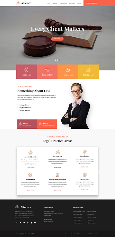sktthemes's tweet image. Free Law Firm WordPress Theme 4 lawyer attorney legal expert consultant
 zcu.io/su8N #freesite #websitedesign #webdevelopment