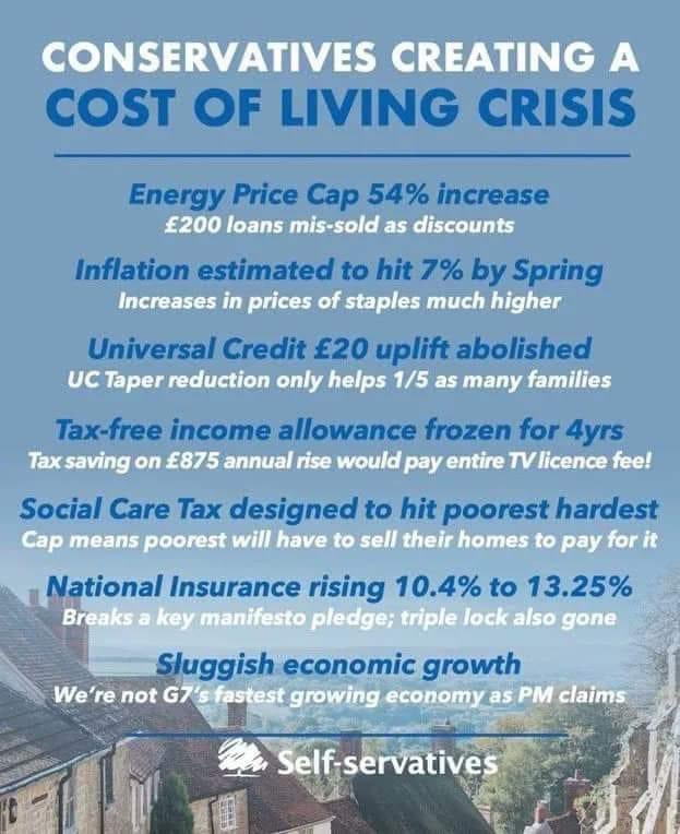 NUL_Labour's tweet image. This cost of living crisis is spiralling out of control. Let’s call time on the Conservatives in Newcastle-under-Lyme. #BootThemOut #VoteLabour