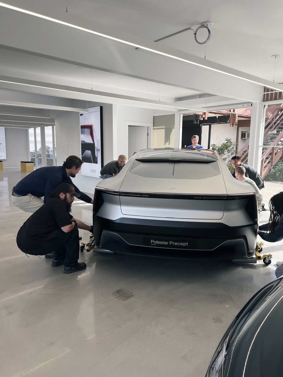 PolestarOC's tweet photo. Reminiscing of the time we had with the Polestar Precept in our space! 🙌
Did you see the Precept in person? ✨

#polestarsouthcoast #PolestarPrecept #sustainable #electric #polestarcommunity #polestarengineered #polestarperformance #polestardesign #PolestarFamily https://t.co/Cn0YvaFz9L