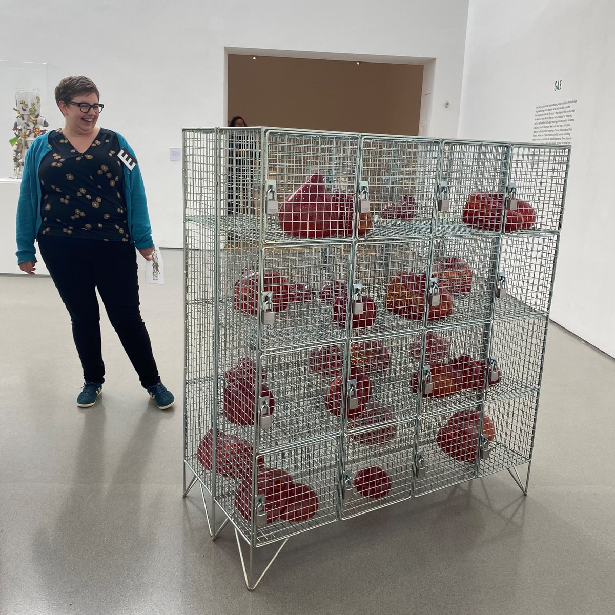 LeedsTheatres's tweet photo. Thank you very much to @HMILeeds for their tour of the gallery this morning as part of @VisitLeeds' #CultureAroundEveryCorner campaign, uniting cultural organisations across the city. It was a real treat to see their #stateofmatter exhibition, celebrating contemporary glass art. https://t.co/YZ0n41NGc1