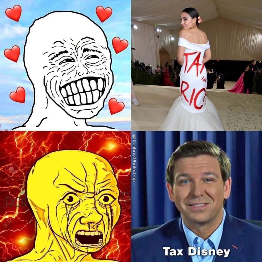 donniesd's tweet photo. #Disneyland #woke #aoc #TaxTheRich https://t.co/cqRj25XiIr