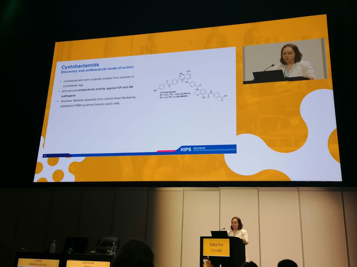 kcirnski's tweet photo. Presenting a novel mode of resistance in response to cystobactamid exposure in E. coli at #ECCMID2022. https://t.co/OUNDied4TU