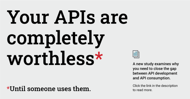 wackla's tweet photo. Discover why you need to close the gap between #API development and API consumption. Get the full @Forrester report, commissioned by @Axway. https://t.co/LNL5Kxmpsr https://t.co/4qA92qfl0d