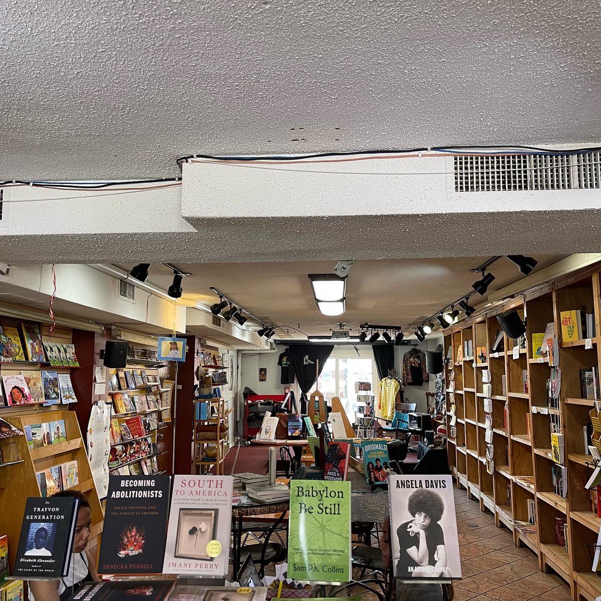 DrArtikaTyner's tweet photo. In the D.C. area? Our #ppgj books have found a new home at @sankofadc. This is a dream come true to partner with a community hub for learning and cultural preservation. https://t.co/7bcBbKzBiK