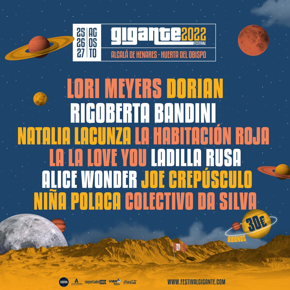 Estamos tan emocionados por las nuevas confirmaciones que anunciaremos el próximo jueves, que ponemos en juego 1️⃣ abono doble:
👉🏼 Síguenos.
👉🏼 Haz RT.
👉🏼 Menciona a la persona a la que invitarás a venir si eres el ganador/a.
¡El jueves decimos quien se lo lleva!