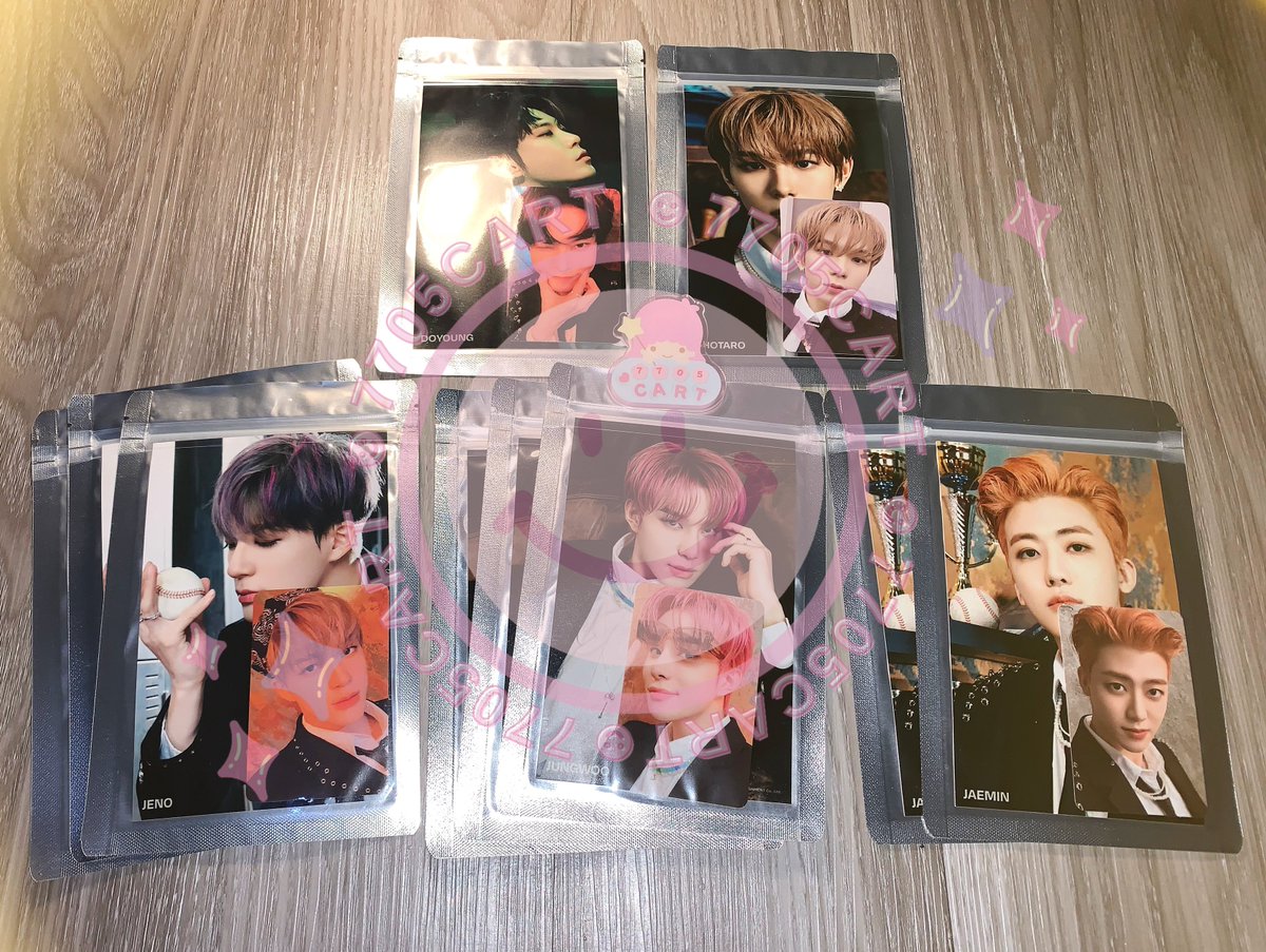 7705cart's tweet photo. #7705arrivage: 🇰🇷➡️🇵🇭

ph addy arrivals include the ff:

↳ sg 2022 photopacks
↳ nct 2021 postcard + holo pc set
↳ nct u 4x6 photo + pc set

#7705comms: kindly check the 4th photo. these do not affect the sealed contents, however, i noted them fyr. https://t.co/H2KbJoWbat