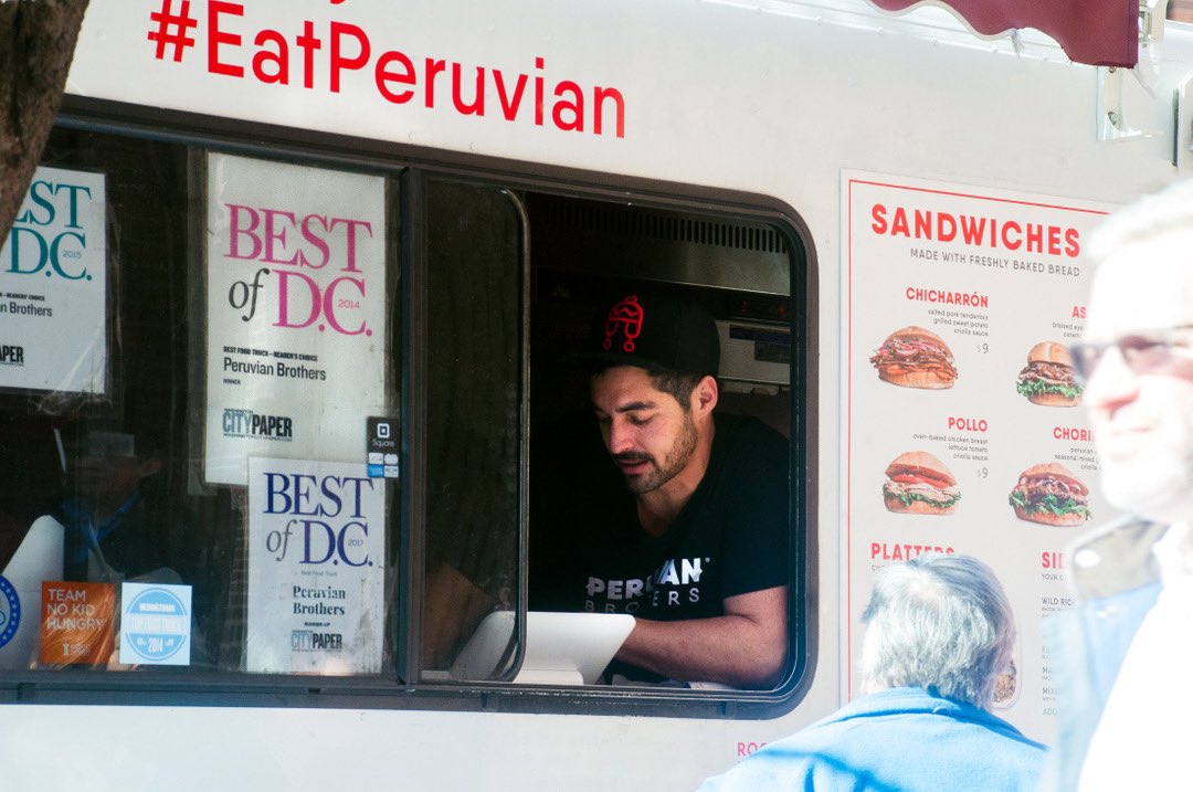 perubrothers's tweet photo. #PeruvianBrothers owns and operates a fleet of 3 food trucks serving DC, Maryland and Virginia.
Email us at info@PeruvianBrothers.com to book one of our #FoodTrucks for your next event.
#PeruvianBros #PeruvianFoodTrucks #BestFoodTrucks #DCFoodTrucks #PeruvianFoodTruck https://t.co/R8QEvbTENO