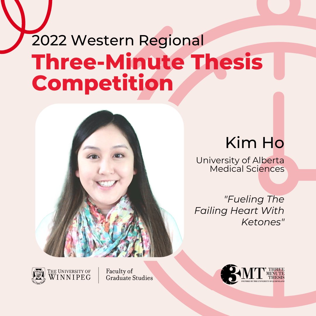 UWGradStudies's tweet photo. Kim Ho, a PhD candidate in Medical Sciences at @UAlberta @UAlbertaFGSR , is coming to @uwinnipeg  to compete in the Western Regional Three-Minute Thesis Competition!

More details on our website! 
👉https://t.co/PQS4rZTGtU
---
#uwinnipeg #3mt #wr3mt https://t.co/NNKvLAaFcA