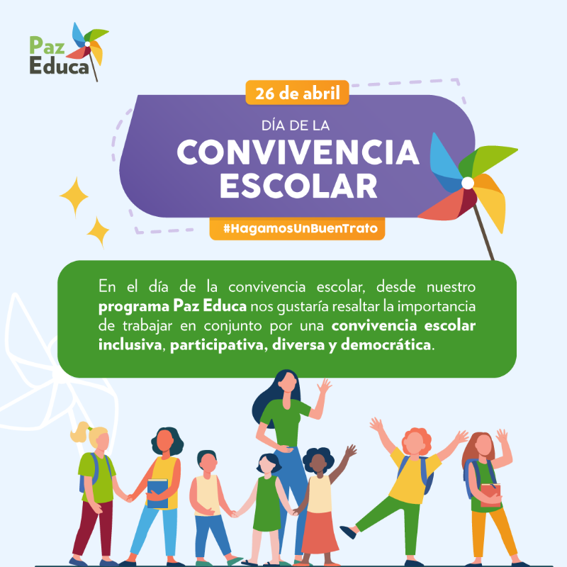 FPCIUDADANA's tweet photo. 🟣En el día de la convivencia escolar queremos aportar con estrategias para mejorar la convivencia escolar🏫basadas en el modelo de intervención de nuestro programa Paz Educa. #HagamosUnBuenTrato