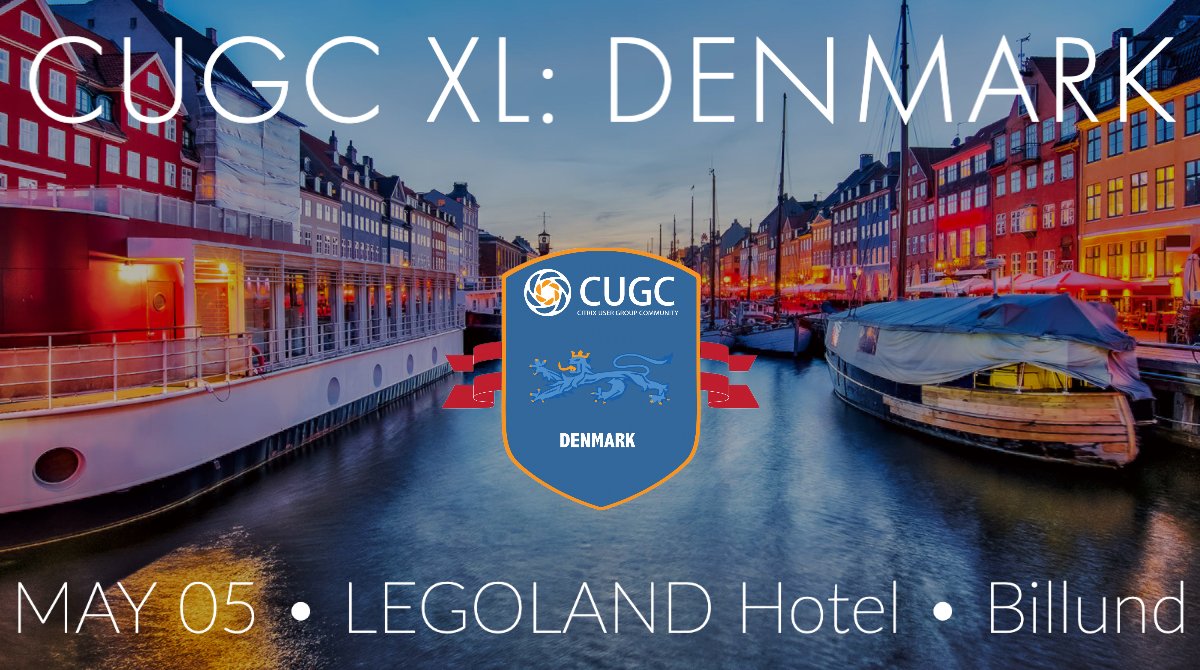 If you're lucky enough to live in Denmark (or within easy travel distance), you don't want to miss the @DKCUGC XL event on May 05 at Legoland in Billund!

Packed agenda, awesome speakers, and some really great prizes! Details here: bit.ly/3KfhTF9

#myCUGC