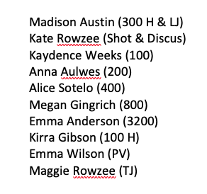 shs_gldnwarrior's tweet photo. ICYMI Girls Track won 13 events in defeating Rock Falls 103-38 in a Monday duel at DuWayne Dietz Track. Individual winners for SHS ⬇️

#GOldenWARRIORS https://t.co/0B1NKOdGIR