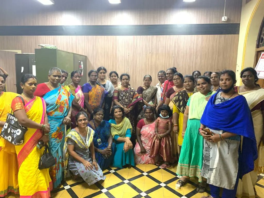NaduFor's tweet photo. Tamil Nadu State Commission For Women Chairperson had a meeting with Women  #districtcollector #DGP #SP #DSW #COP https://t.co/s7W6fMYX2S