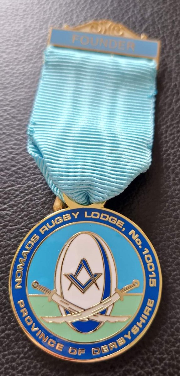 In July we'll be starting a new Rugby Lodge <a href="/nomadslodge/">Derbyshire Rugby Lodge #Nomads 🏉</a> here in #Derbyshire &amp; today we received the founders' jewels. Here's a sneak peek! 😜👍#Freemasons 
#DerbyshireFreemasons 🙌