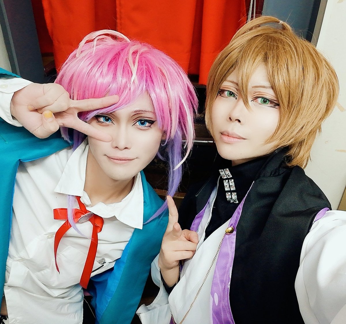cosplaystaff130's tweet photo. 今日はめる君とラスト合わせでしたーーー😂😂😂
最近は出勤日も変わってなかなか合わせできんかったけど最後にできて良かったよ😌✨
2年間お疲れ様でした👏☺️

#まんだらけ　#cosplay　#コスプレ　#今日の魔麟
https://t.co/pjfvMc3s4c https://t.co/7u7PtgTUgC