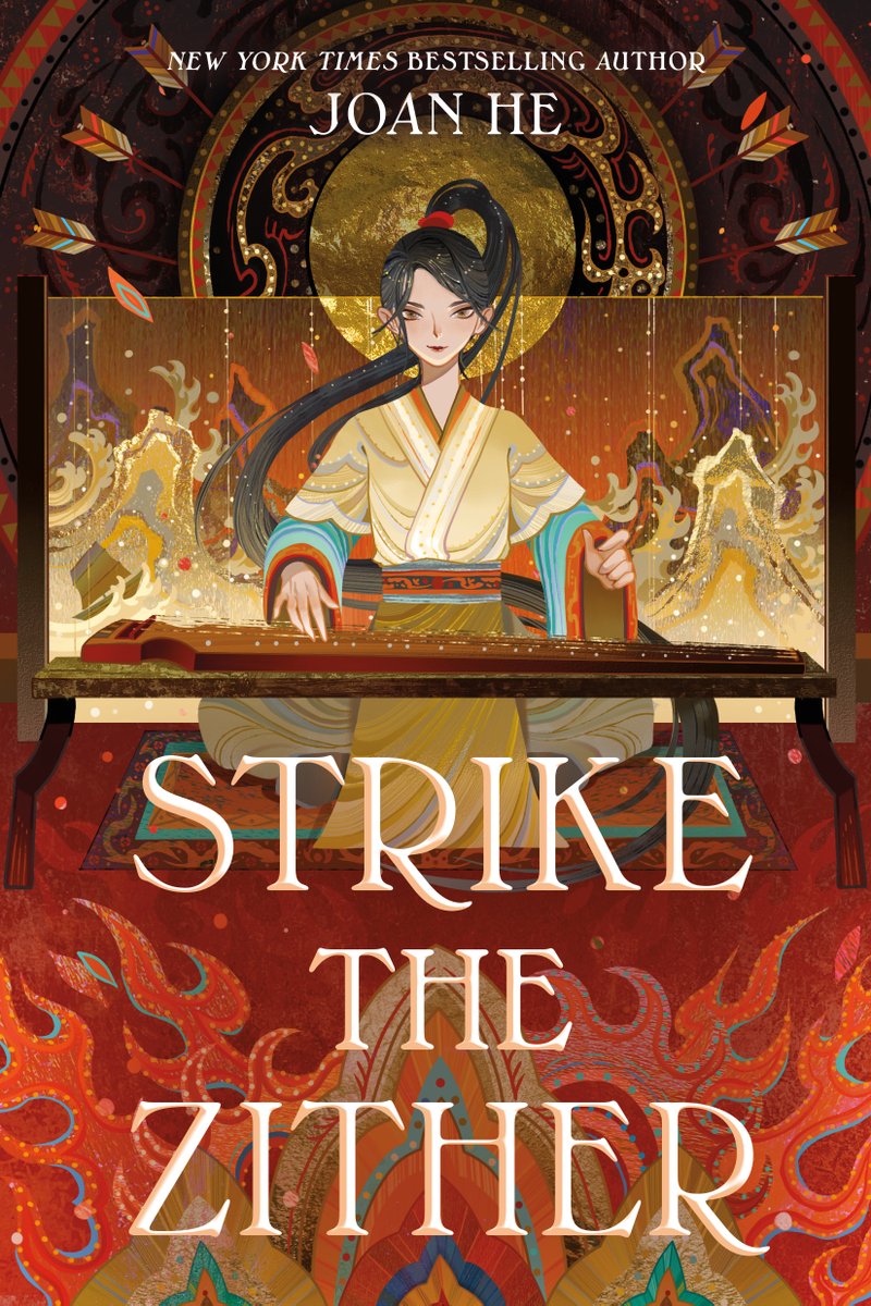 she's here and she's epic 🔥 cover art by @kuri_huang design by @auroraparl STRIKE THE ZITHER, my reimagining of the Chinese classic Three Kingdoms, is out OCT 25. you can preorder now! ⚔️ bit.ly/preorderSTZ