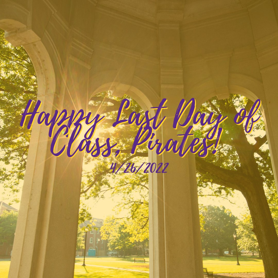 You made it, #Pirates! Happy Last Day of Class!☠️🎉🎓
