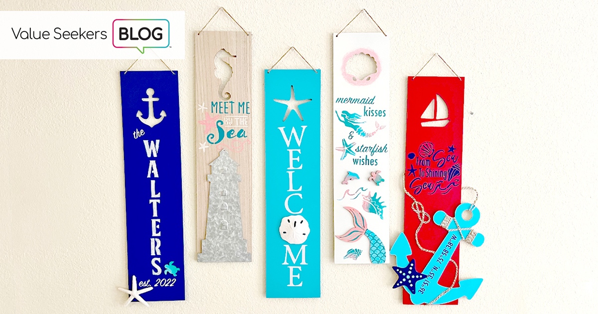 If you’re looking for a sign that summer is near, this is it! Check out our Value Seekers Blog and learn how to make these fun beach-inspired signs with supplies from our exclusive Shore Living™️ collection
l8r.it/qcdp