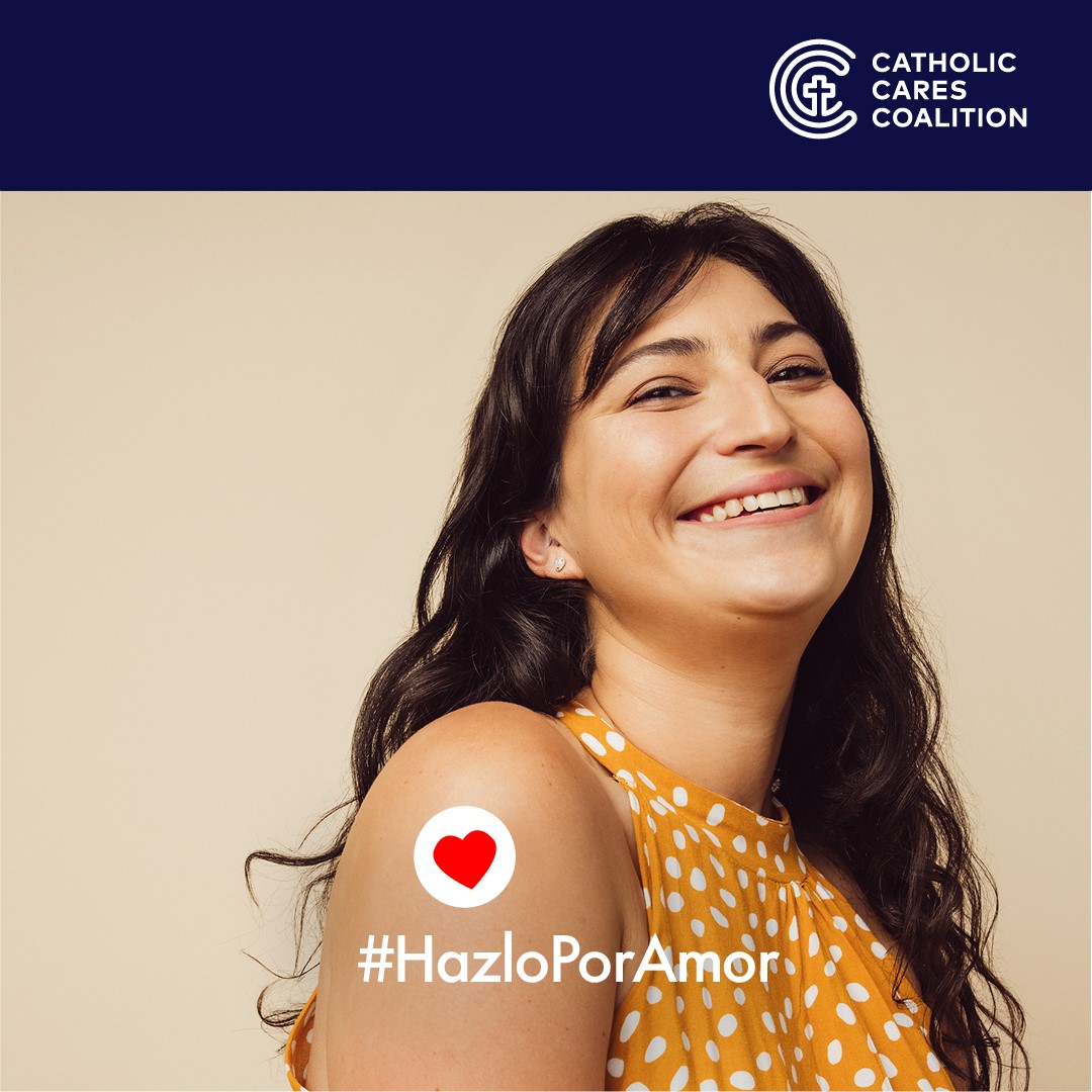 Además de orar durante la pandemia, podemos mantener al día nuestras vacunas, Y así proteger a nuestra comunidad. Vacúnate. Hazlo por amor. #elpoderdelamor #vacunate #hazloporamor
#LoveThyNeighbor <a href="/catholiccares/">Catholic Cares Coalition</a>